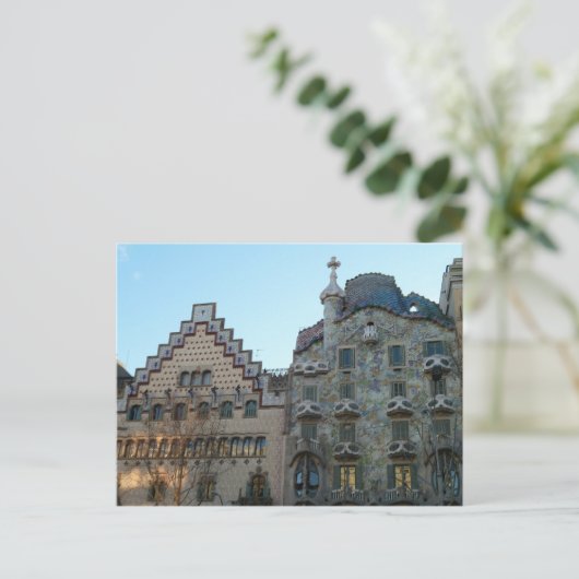 Postal de la Casa Batlló de Antoni Gaudí ポストカード (スタンド正面)