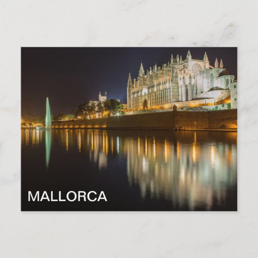 postal de la Catedral de Palma de Mallorca ポストカード (正面)