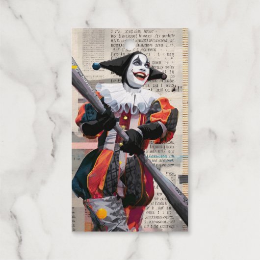 Postal Festiva Cartas de póquer clásicas ギフトタグ (裏面)