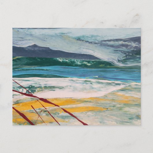 Postal Green Sea  ポストカード (正面)