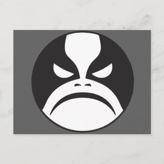 Postal Icono Metalizado negro ポストカード