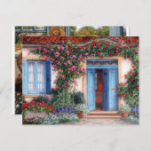 Postal macetas, flores y colores ポストカード (正面/裏面)