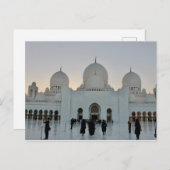 Postal Mezquita Sheik Zayed, Abu Dabi ポストカード (正面/裏面)