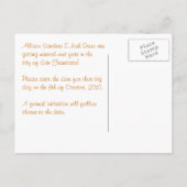 Postal Notice日付カードの保存 案内ポストカード (裏面)