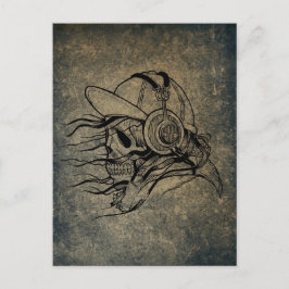 POSTAL SKULL MUSIC ポストカード