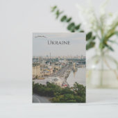 Postal Square in Kyiv Ukraine ポストカード (スタンド正面)