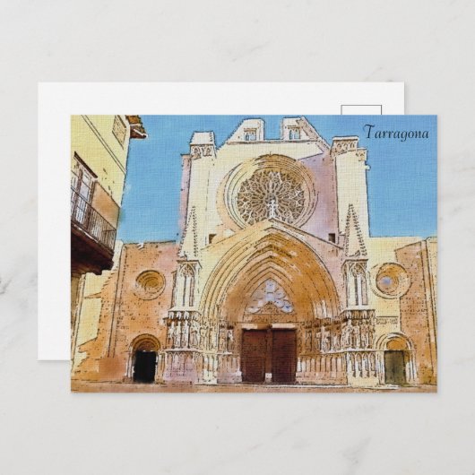 Postal Tarragona ポストカード (正面/裏面)