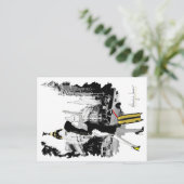 Postal ¡Taxi! ポストカード (スタンド正面)