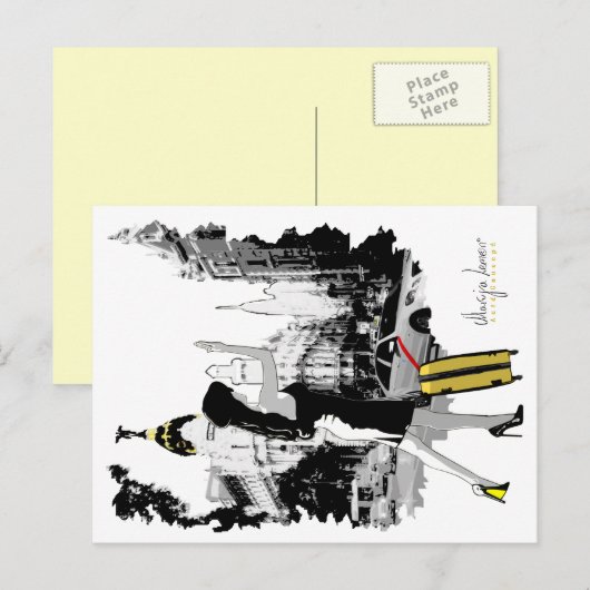 Postal ¡Taxi! ポストカード (正面/裏面)