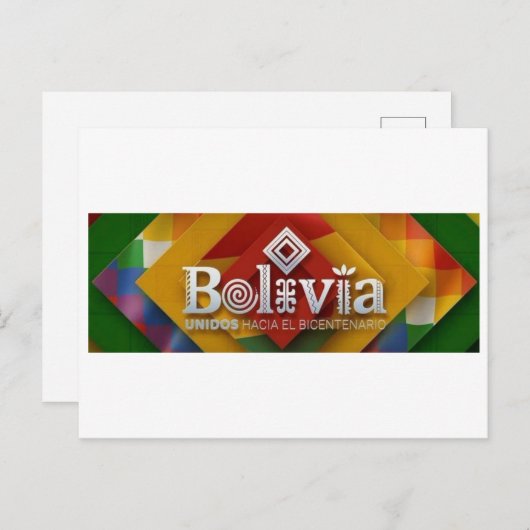 Postal Unidos hacia el bicentenario ポストカード (正面/裏面)