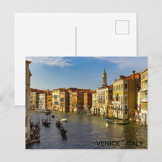 postal Venecia, Italia ポストカード (正面/裏面)