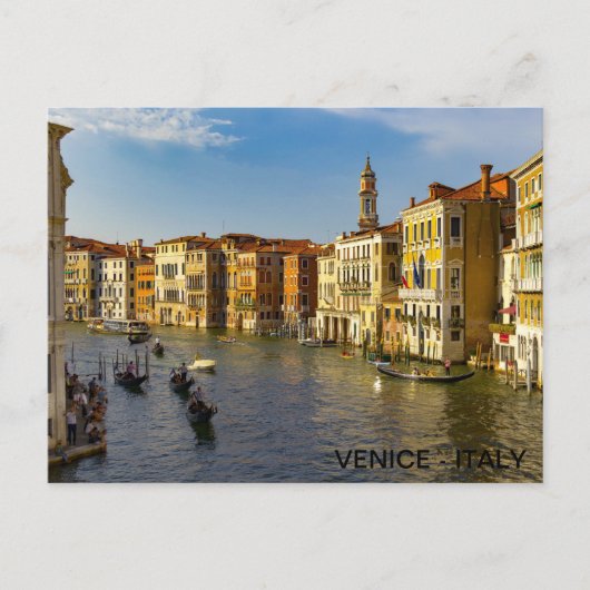 postal Venecia, Italia ポストカード (正面)