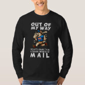 Postal Worker Delivery Mailman Tシャツ (正面)