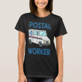Postal Worker Designs Postal Carrier Tシャツ (正面)