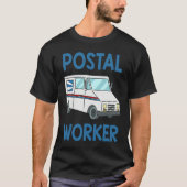 Postal Worker Designs Postal Carrier Tシャツ (正面)