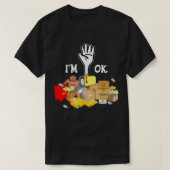 Postal Worker I'm Ok Funny  Tシャツ (デザイン正面)