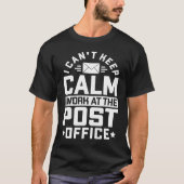 Postal Worker Mail Carrier Post Office Mailman Tシャツ (正面)