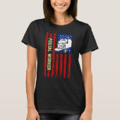 Postal Worker Patriotic US Post Mail Carrier Tシャツ (正面)