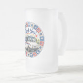 Postal Workers Appreciation  フロストグラスビールジョッキ (正面右)