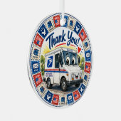 Postal Workers Appreciation  メタルオーナメント (正面右)