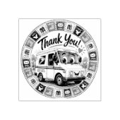 Postal Workers Appreciation  ラバースタンプ (インプリント)