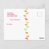 Postal Xmas 002  - Postcard ポストカード (裏面)