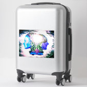 Postcard シール (スーツケース)