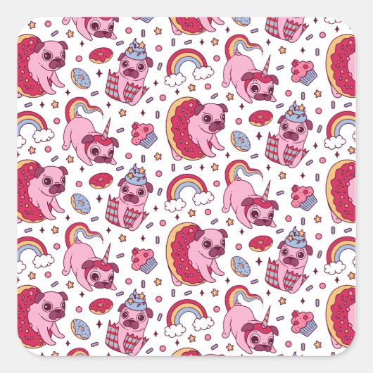 Postcard スクエアシール (正面)