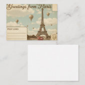 POSTCARD ノートカード (正面/裏面)