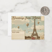 POSTCARD ノートカード (正面/裏面インサイチュ)