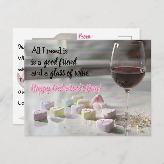 Postcard ポストカード (正面/裏面)