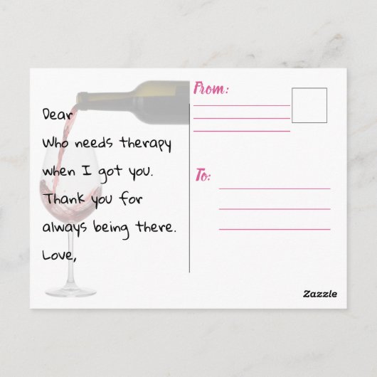 Postcard ポストカード (裏面)