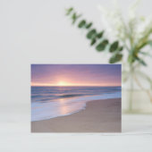 PostCard:穏やかなビーチ波。アルガルヴポルトガル ポストカード (スタンド正面)