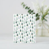 Postcard (10,8 x 14 cm) - Christmas Trees (スタンド正面)