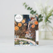 Postcard:  August/ Auot ポストカード (スタンド正面)