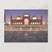Postcard Badshahi Mosque in Lahore, Pakistan ポストカード (正面)