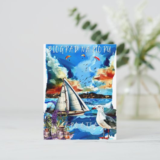 Postcard - Biograd na Moru ポストカード (スタンド正面)