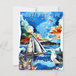 Postcard - Biograd na Moru ポストカード