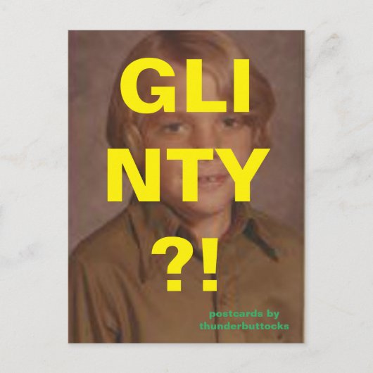 Postcard by Thunderbuttocks ポストカード (正面)