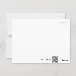 Postcard - Cat with Coffee ポストカード