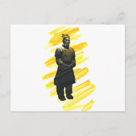 Postcard China 2002 Terracotta Warriror The MUSEU ポストカード