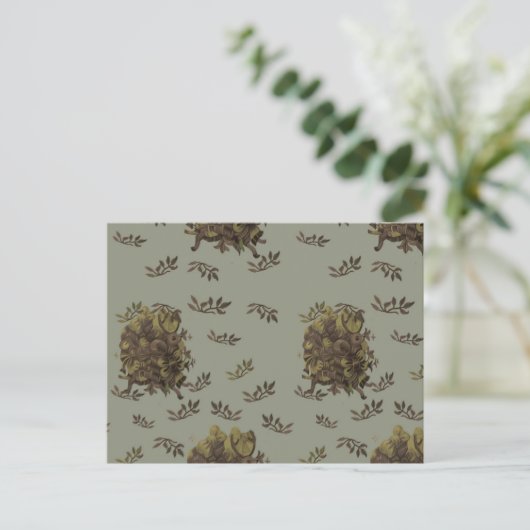 Postcard Ciervo con moños ポストカード (スタンド正面)