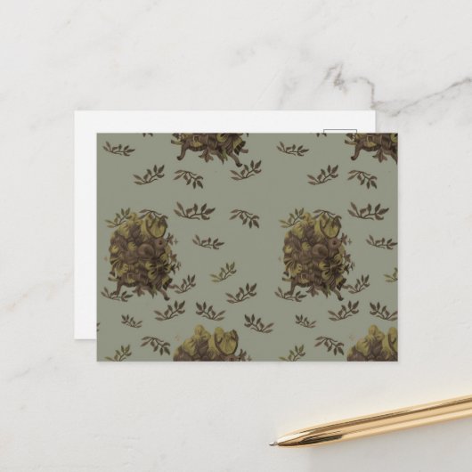 Postcard Ciervo con moños ポストカード (正面/裏面インサイチュ)