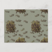 Postcard Ciervo con moños ポストカード (正面)