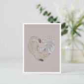 Postcard - Cute Cat ポストカード (スタンド正面)