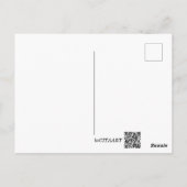 Postcard - Cute Cat in Glass ポストカード (裏面)