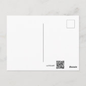 Postcard - Cute Cat in Glass ポストカード (裏面)