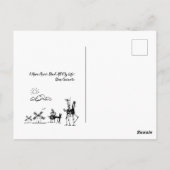 Postcard Don Quixote 4.25" x 5.6" ポストカード (裏面)
