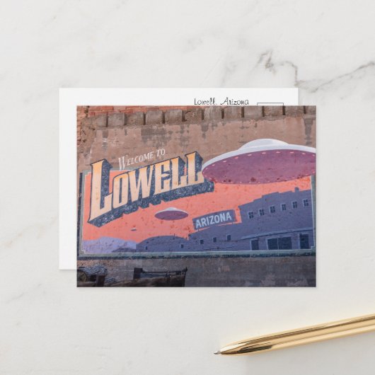 Postcard from Lowell, Arizona – Historic Route 66  ポストカード (正面/裏面インサイチュ)