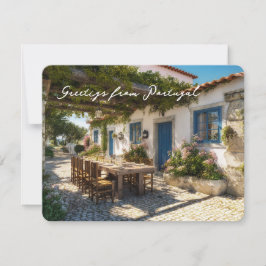 Postcard from Portugal, terrace シーズンカード